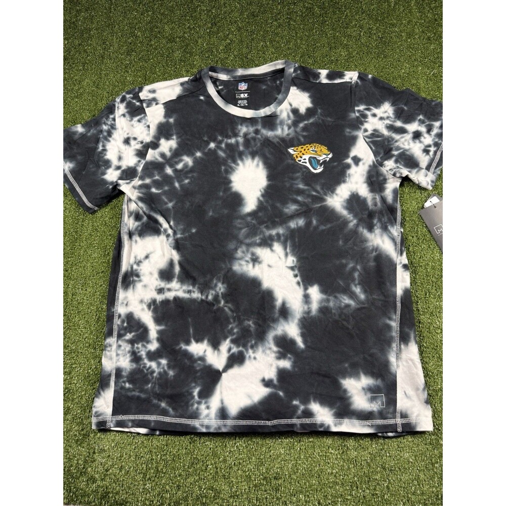 MSX Jacksonville Jaguars Majestic Double Sided T-Shirt Tee Men’s XL Tie Dye